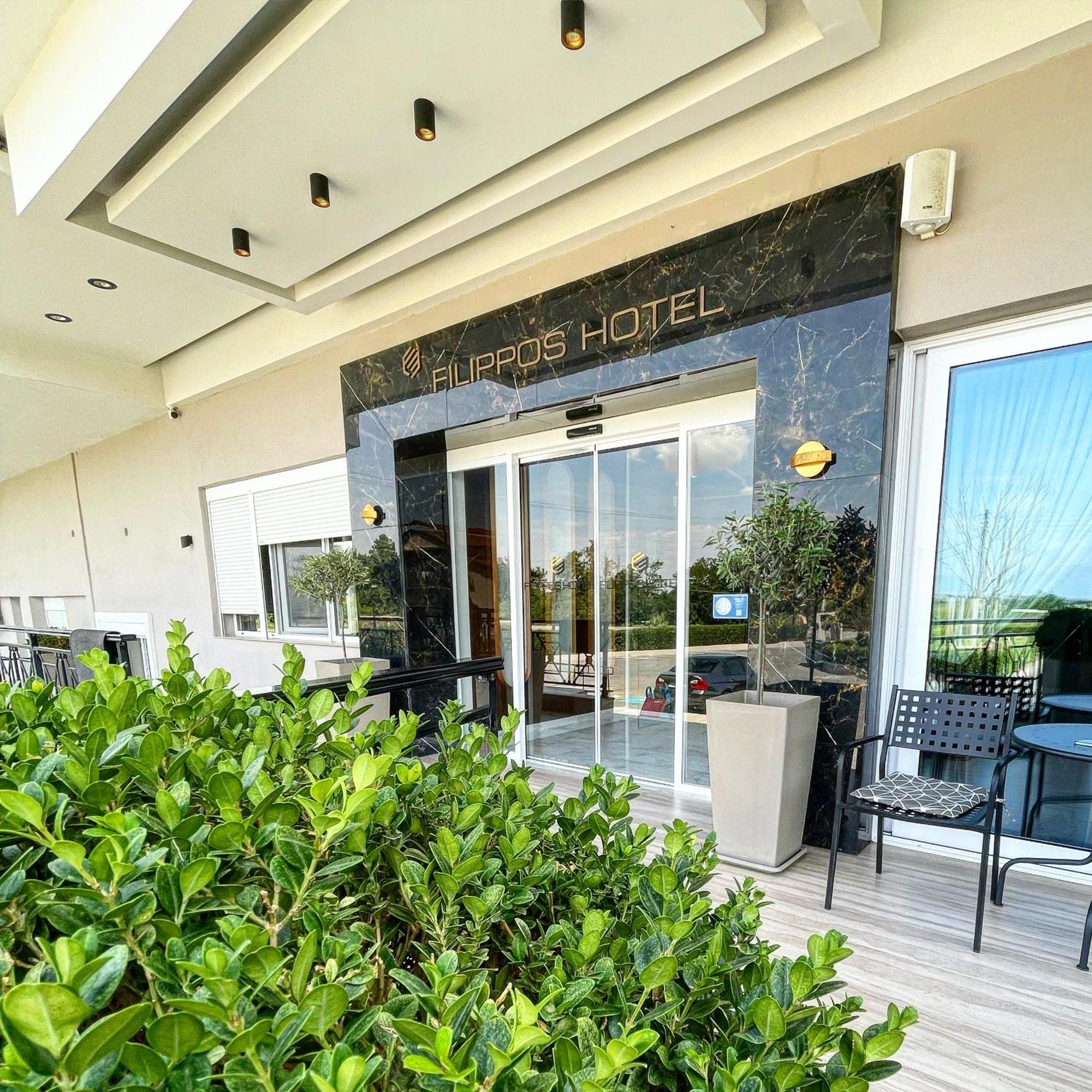 Filippos Hotel Chalkidona Exterior photo