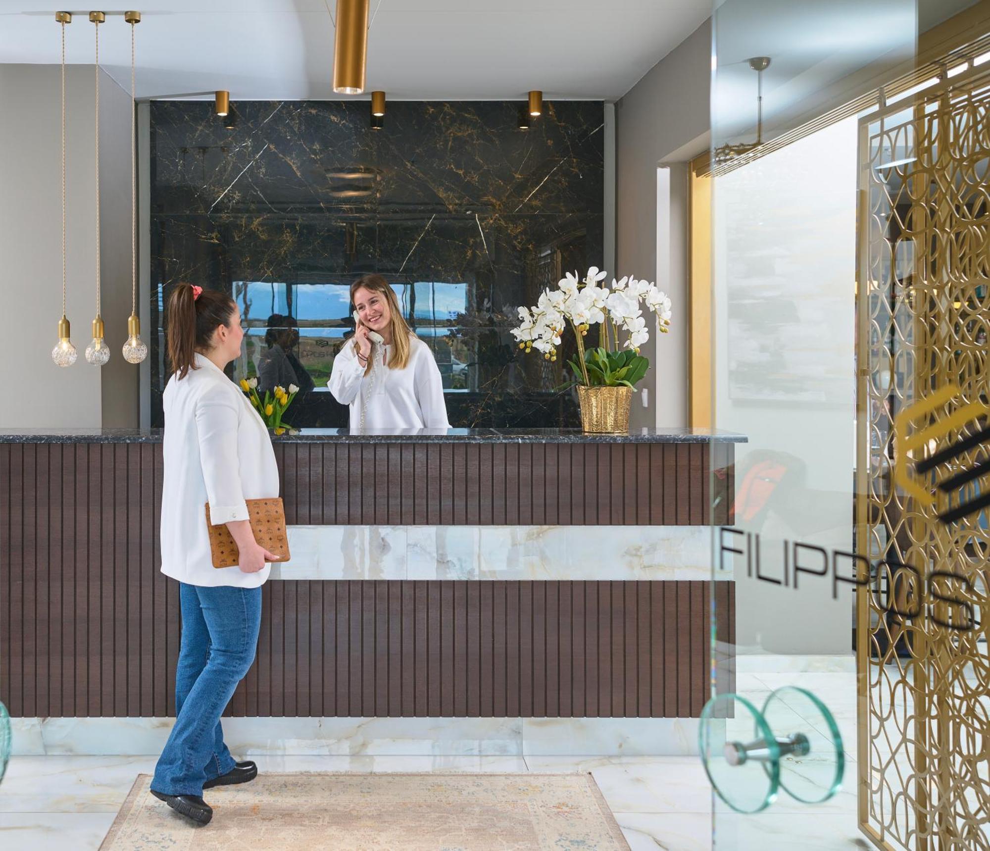 Filippos Hotel Chalkidona Exterior photo